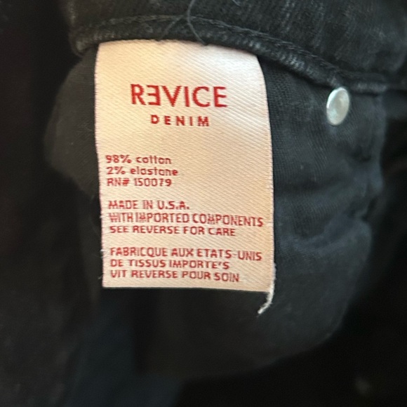 Revice Black High Rise Skinny Jeans - Picture 5 of 5